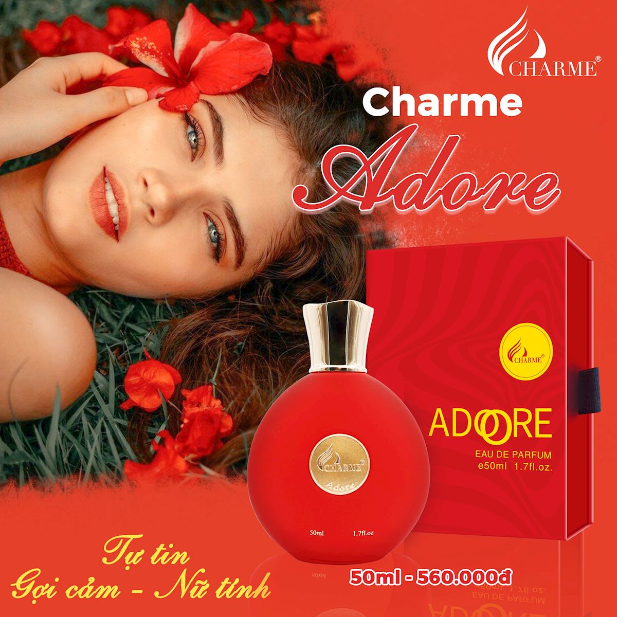 Nước Hoa Nữ Charme Adore 50ml