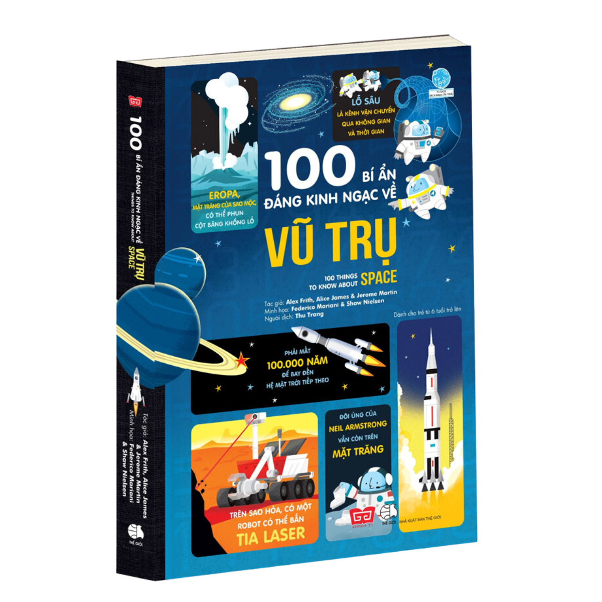 Sách - 100 bí ẩn đáng kinh ngạc về vũ trụ - newshop