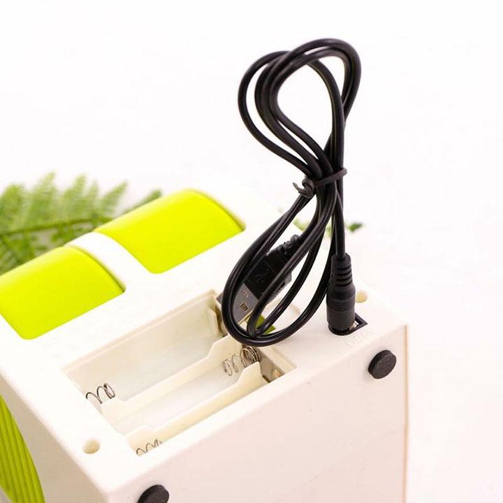 Quạt đá hơi nước mini 2 cửa