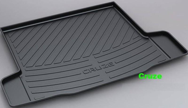 Lót Cốp Nhựa Xe Chevrolet Cruze 2009 đến 2019 2020 Chất Liệu Nhựa Dẻo Cao Cấp Chống Thấm Nước, Không Mùi, Có Độ Bền Cao, Dễ Dàng Vệ Sinh Lau Rửa