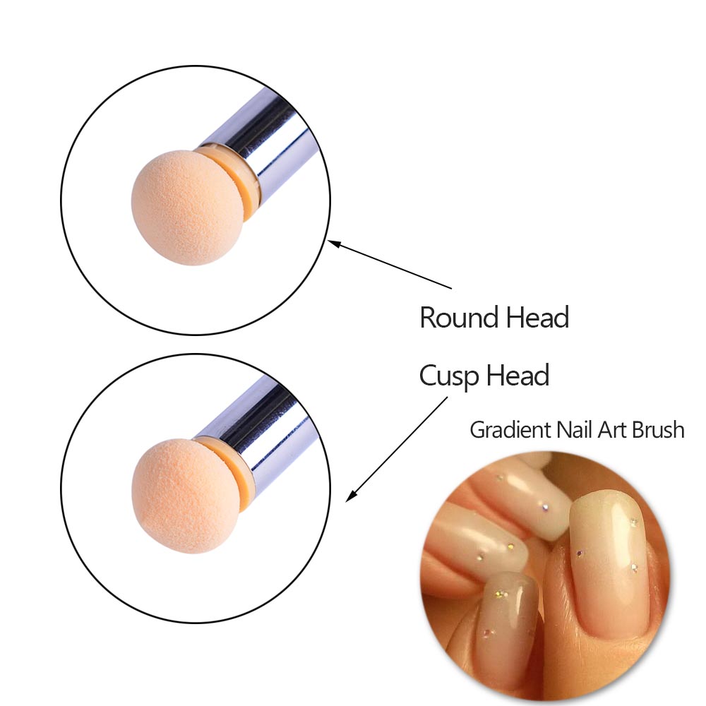 Bút Cọ Dặm Ombre Tạo Phom Móng Cực Chuẩn