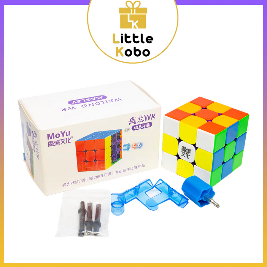 Rubik 3x3 MoYu WeiLong WR M 3x3 WRM 2020 2021 3x3x3 Nam Châm Dòng Cao Cấp Flagship Rubic 3 Tầng Đồ Chơi Trí Tuệ Trẻ Em