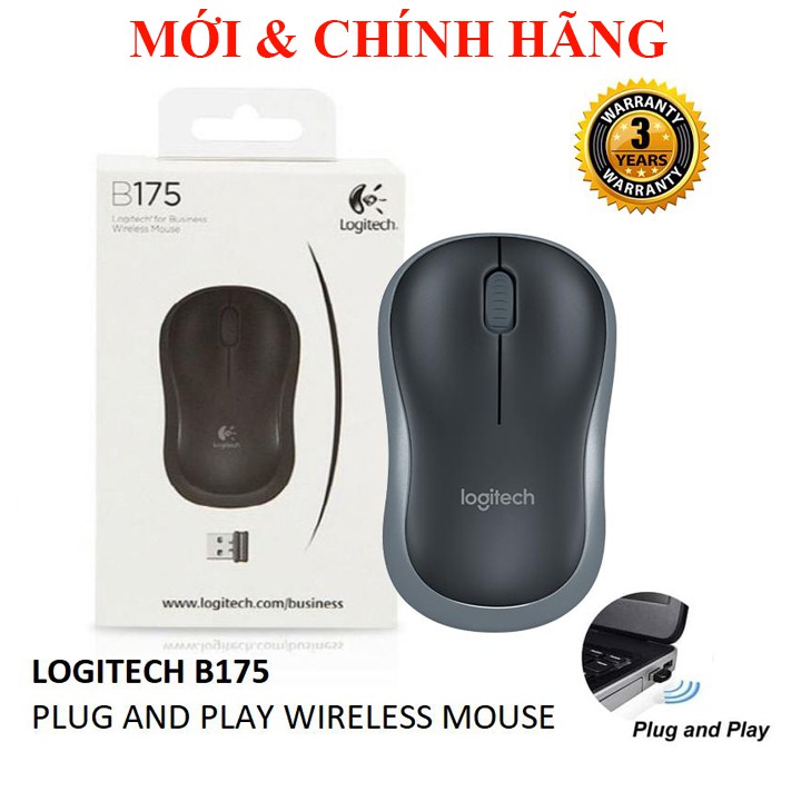 Chuột không dây Logitech B175