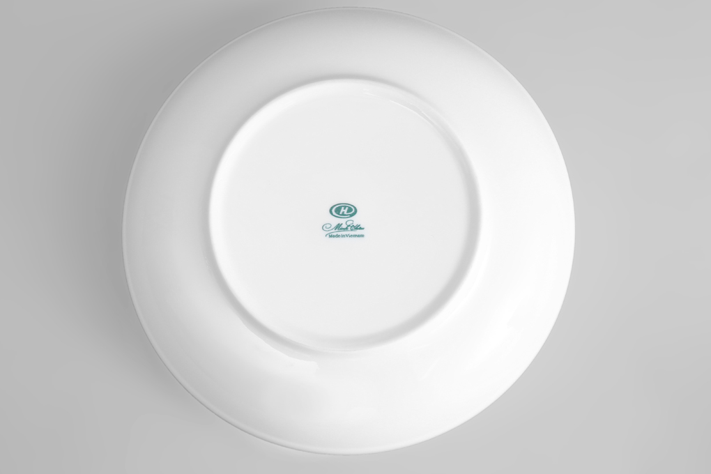 [HCM]Dĩa sâu sứ 22.5 cm Minh Châu ML030
