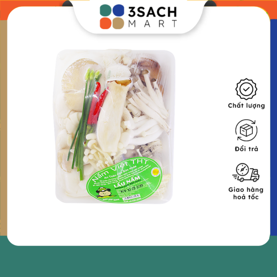 Lẩu nấm THT - vĩ 300gr
