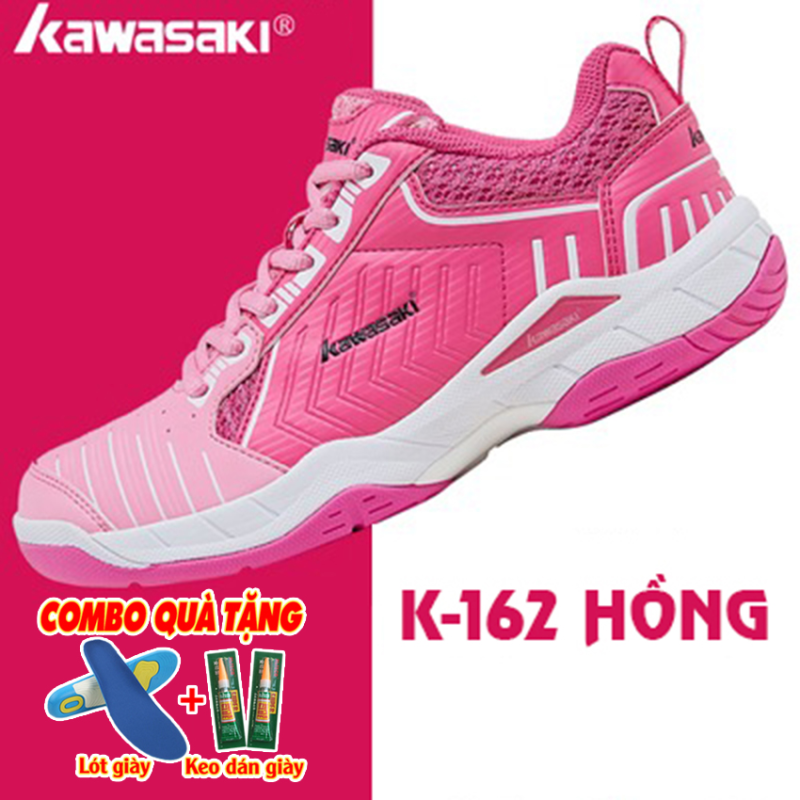Giày cầu lông Kawasaki K162, K-162, K 162 đế kếp, chống trơn, chống trượt, ôm chân, bền bỉ Q sport , Q-sport, Qsport, Q- Sport, Q - Sport - Giày cầu lông nam nữ- Giày bóng chuyền nam nữ- giày thể thao nam nữ