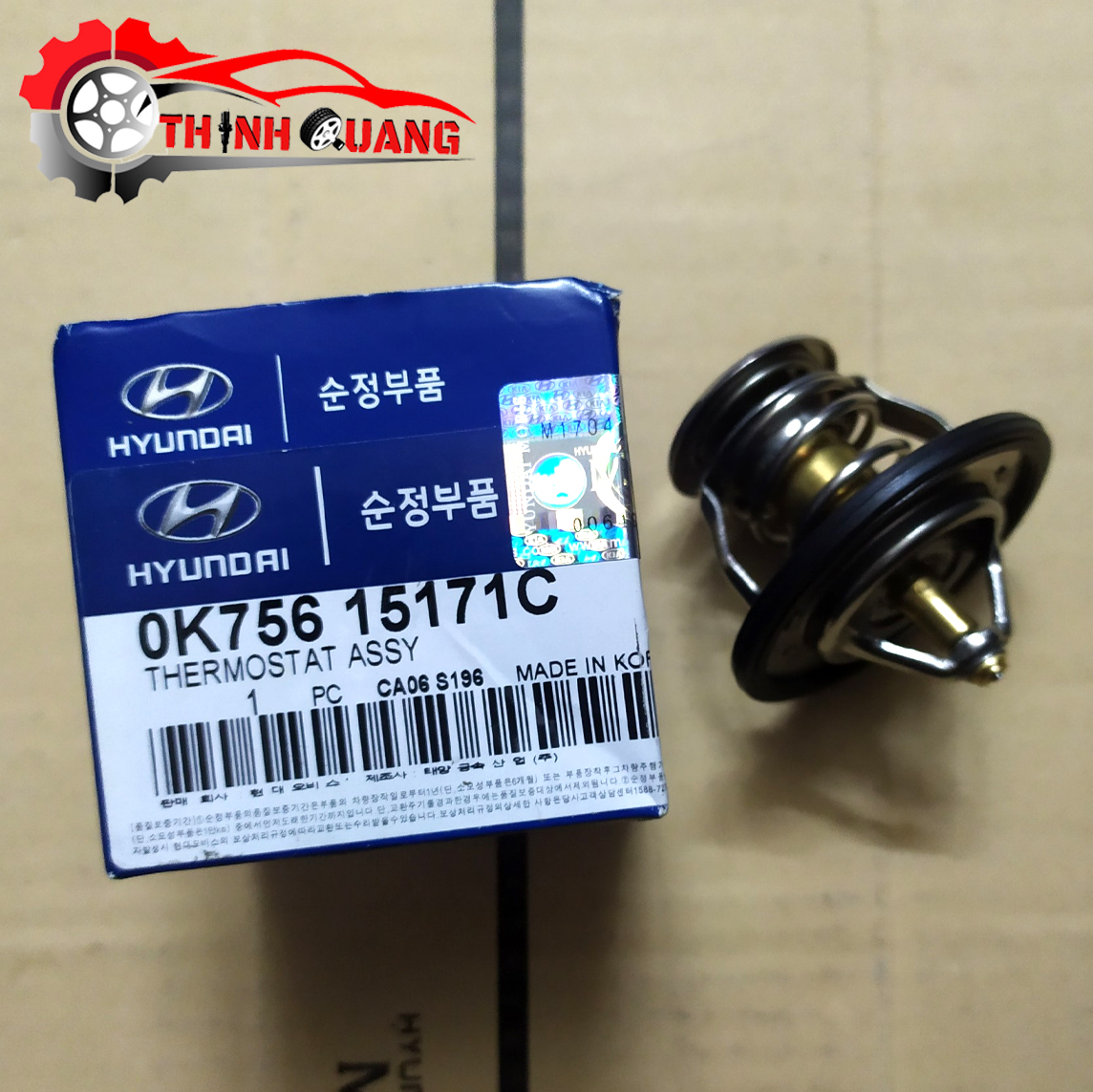 Van hằng nhiệt KIA BONGO 3, K2700, K3000 (0K75615171C)