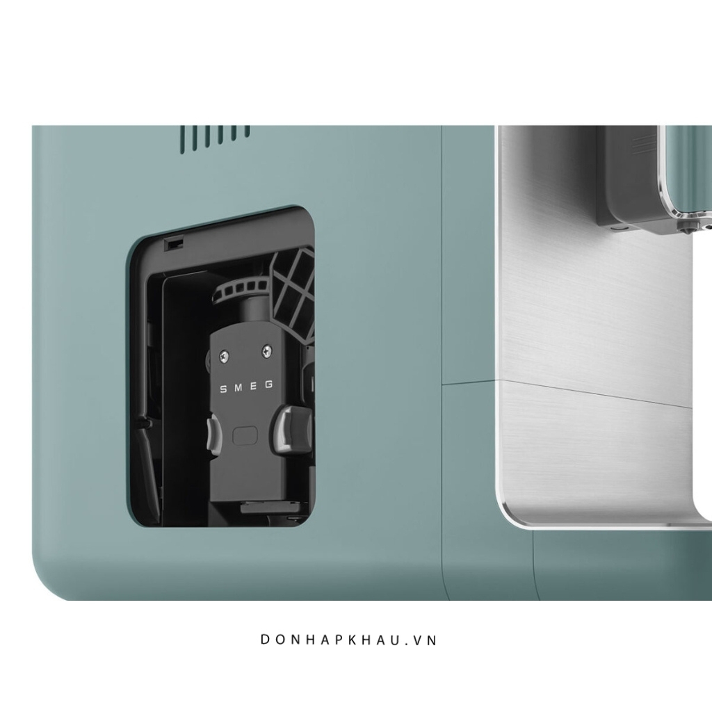 BCC02 Máy Pha Cà Phê Espresso Smeg BCC02EGMEU, Emerald Green, Thermoblock, 19 Bar