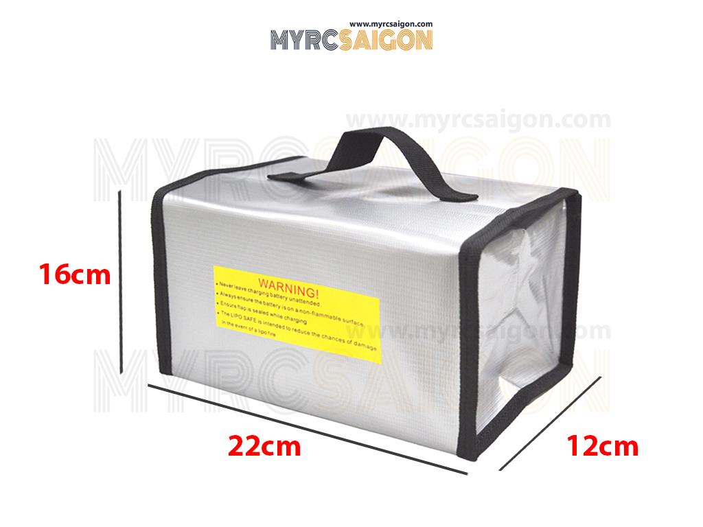 [HCM]Túi đựng Pin Lipo chống cháy