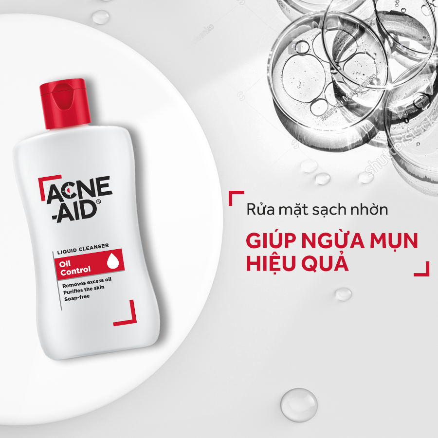 Combo of 2 Bottles of Acne-Aid Liquid Cleanser 100ml