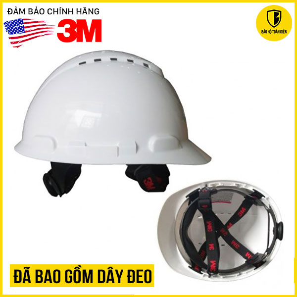 [HCM]Mũ bảo hộ 3M H701V (có valve có lỗ thoáng khí)