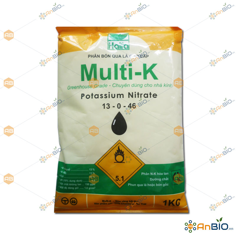 Haifa multi-k 13-0-46 kali nitrat tăng cường trao đổi chất trái ngọt đẹp gói 1kg - c3.1015
