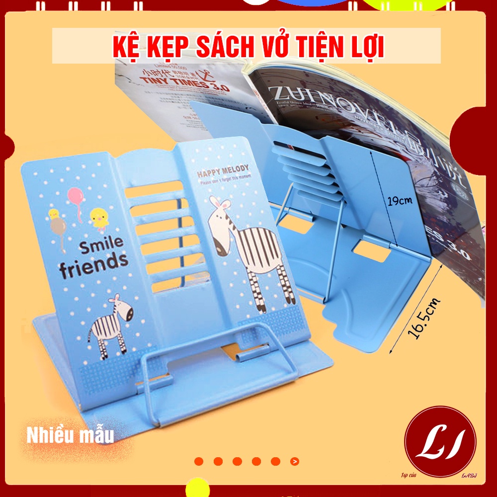 Kẹp sách sắt giúp bé ngồi học đúng cách