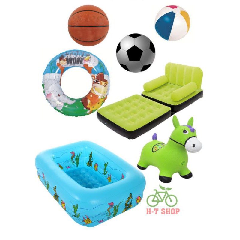 Set Đầu Bơm Hơi Đa Năng 3 Vòi