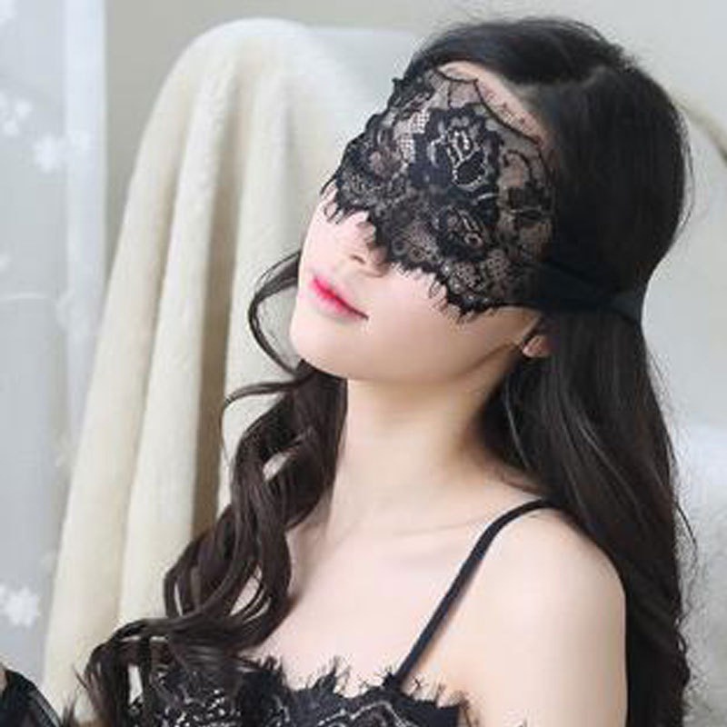 (Chọn màu) Che tên sp, Mặt nạ ren bịt mắt siêu sexy