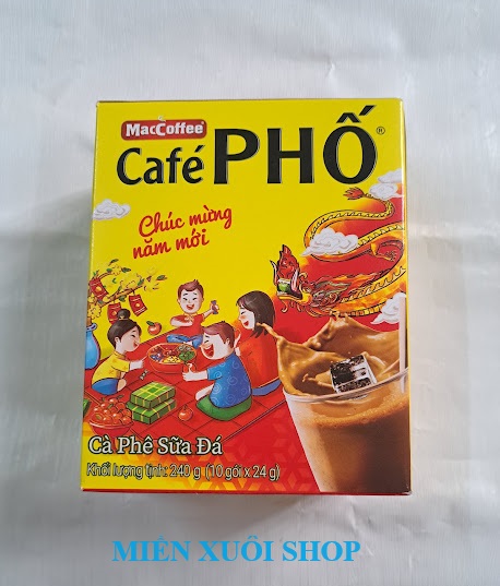 02 hộp Cafe Phố sữa đá (20gói x 24g)