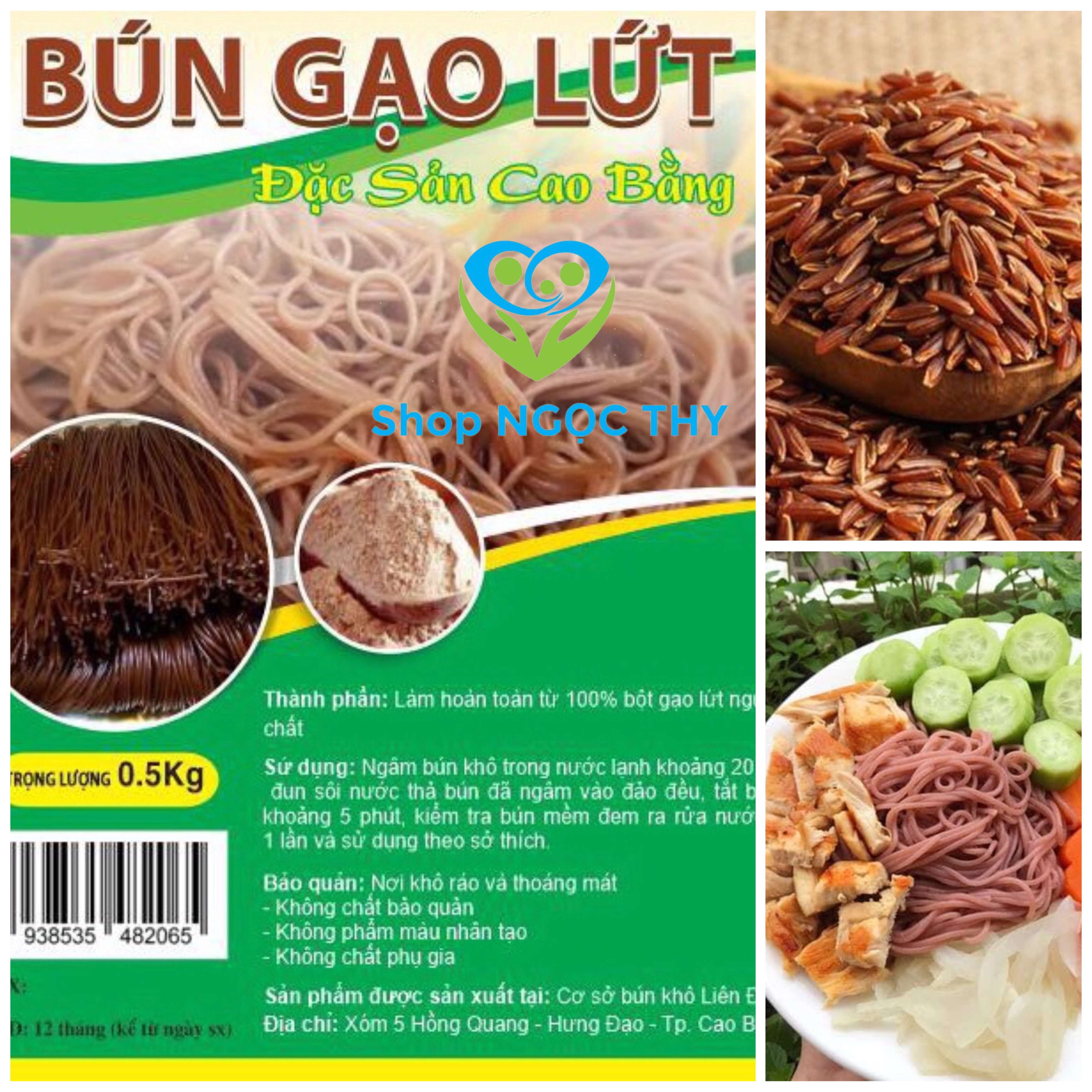 Dried Vegetable Noodles 500g/Package