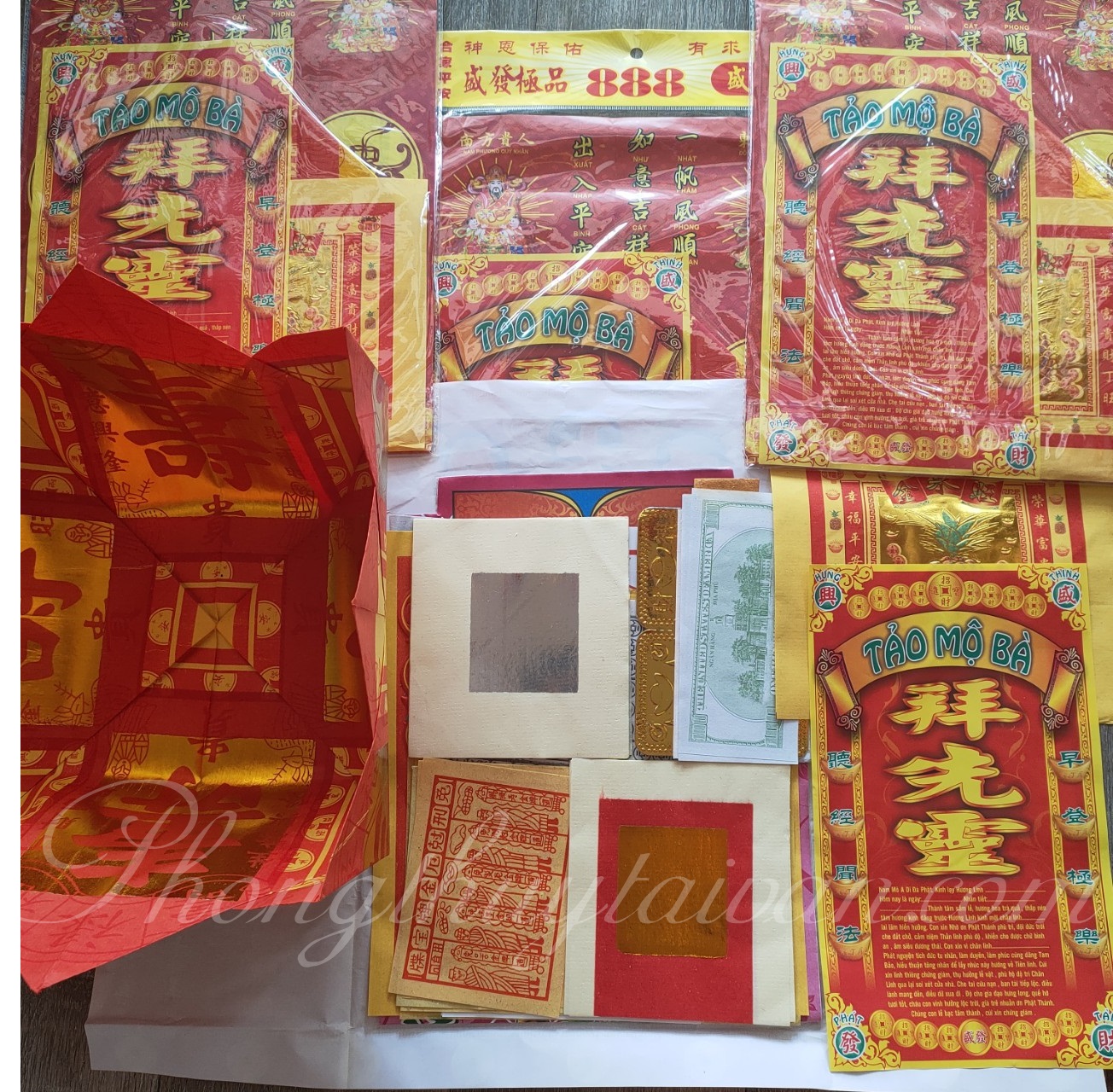 Giấy Cúng Tảo Mộ Ông,Bà(Đầy đủ)