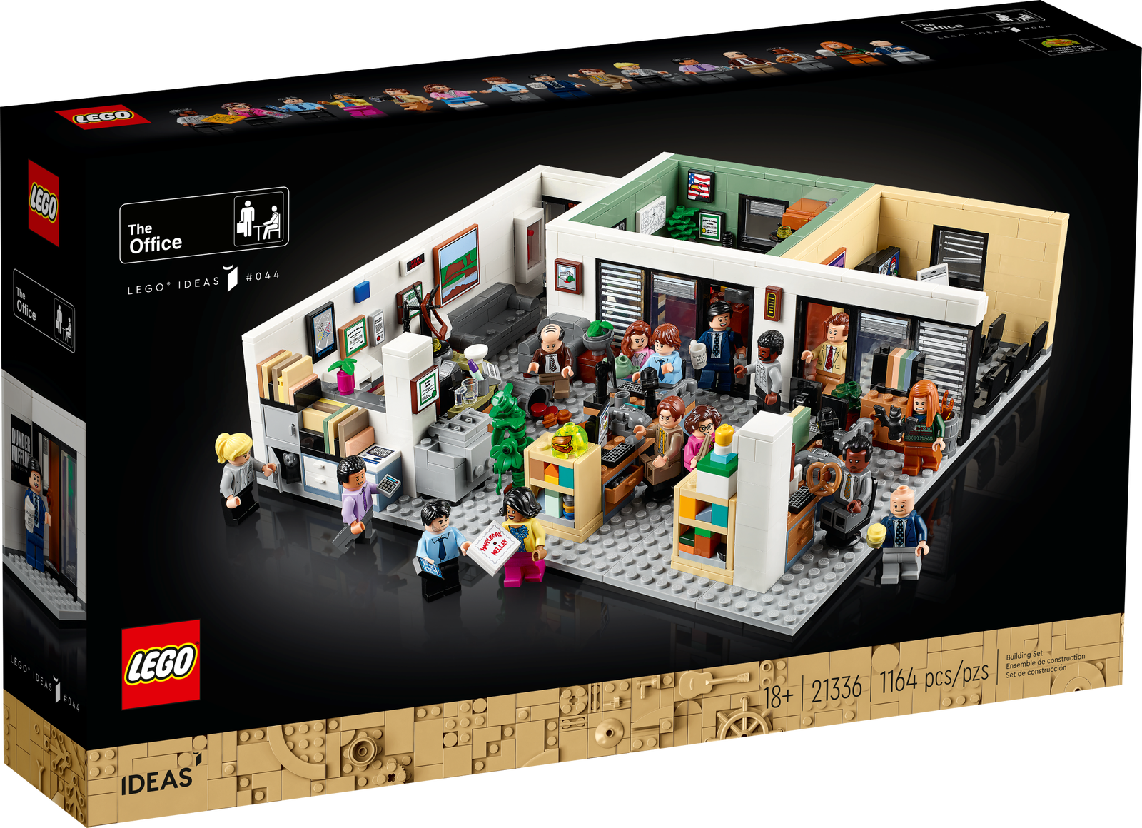[HAPPY BRICKS] LEGO  IDEAS - 21336 - THE OFFICE - VĂN PHÒNG LÀM VIỆC