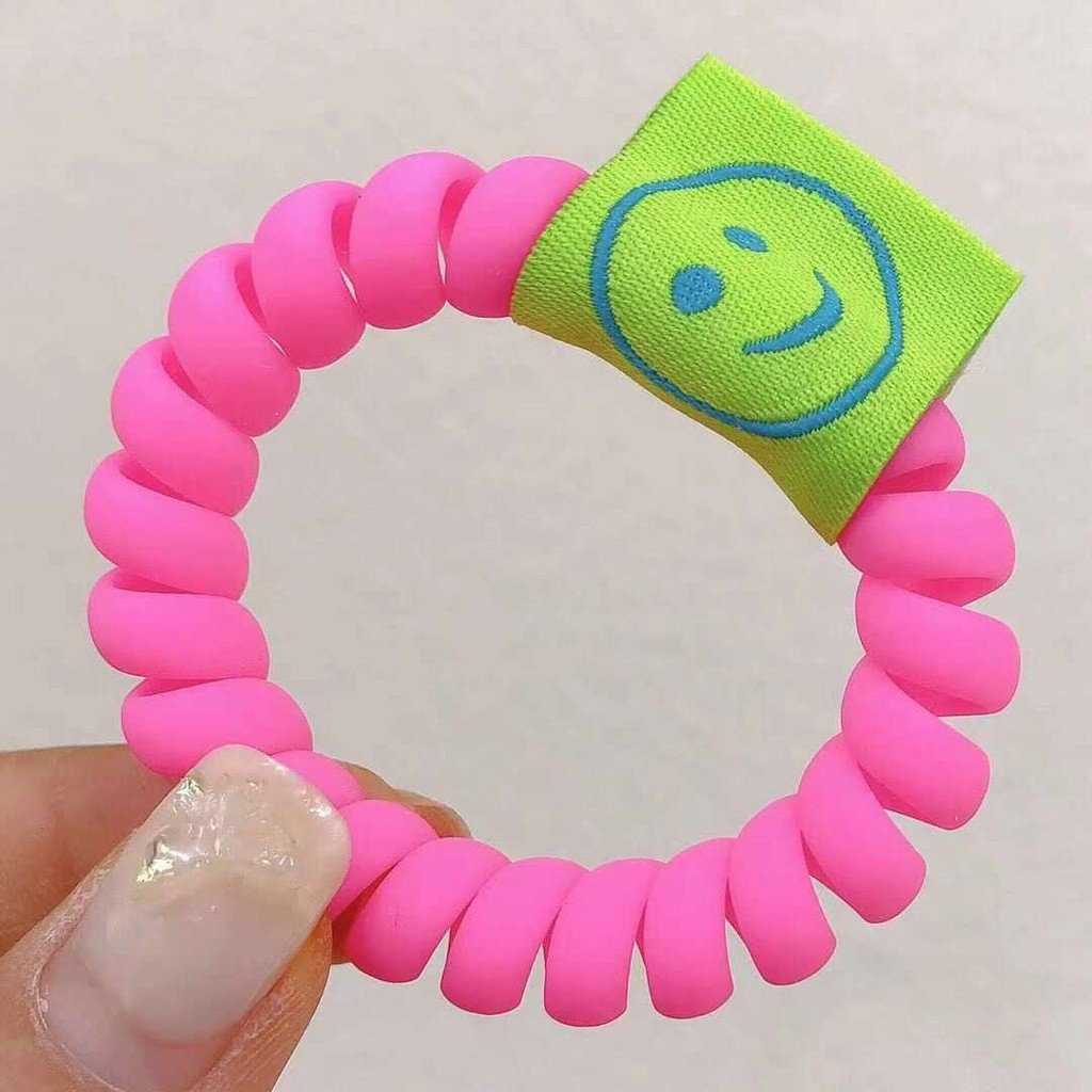 CỘT TÓC LÒ XO MIX SMILE