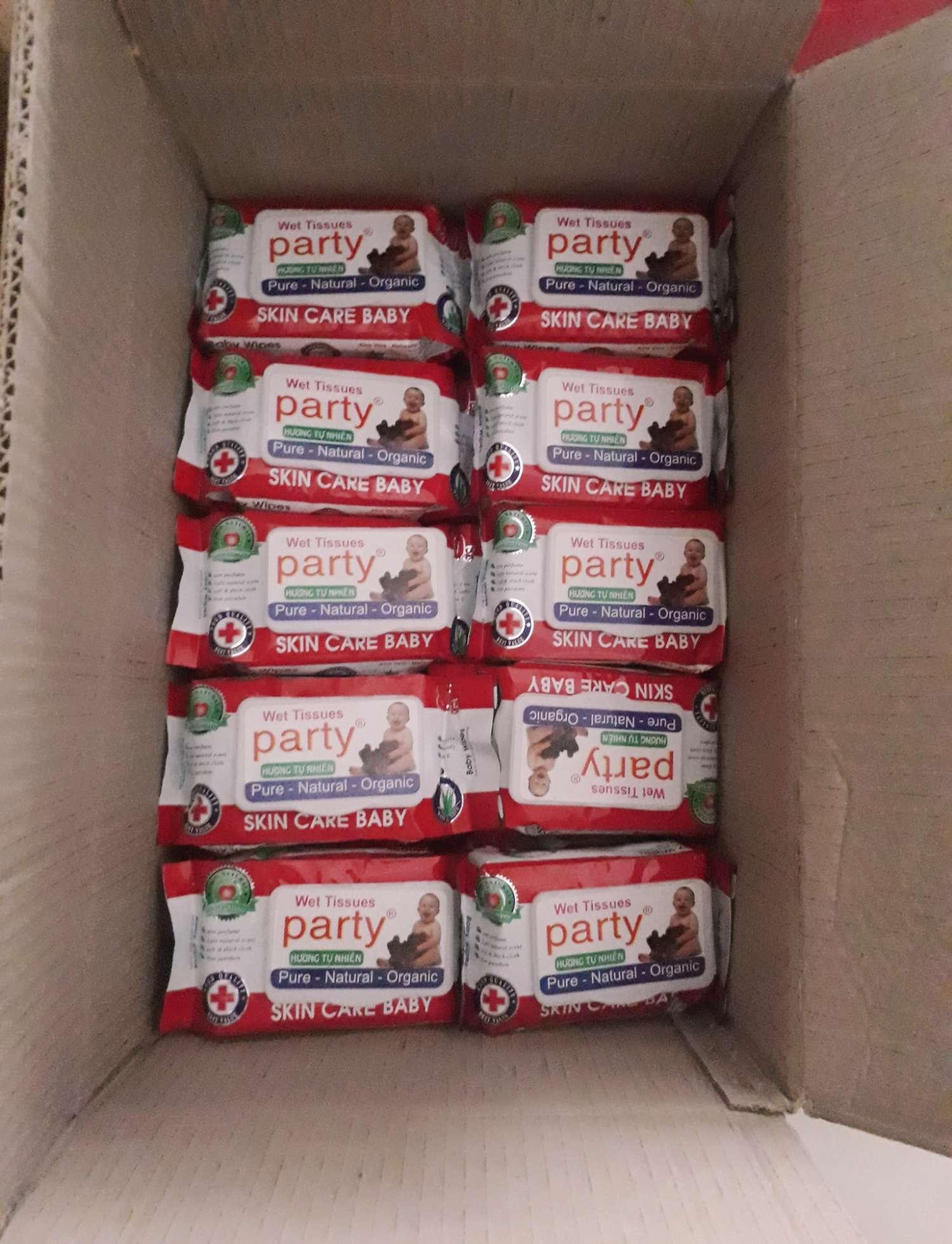 Combo 20gói Khăn Giấy Ướt Baby 80g
