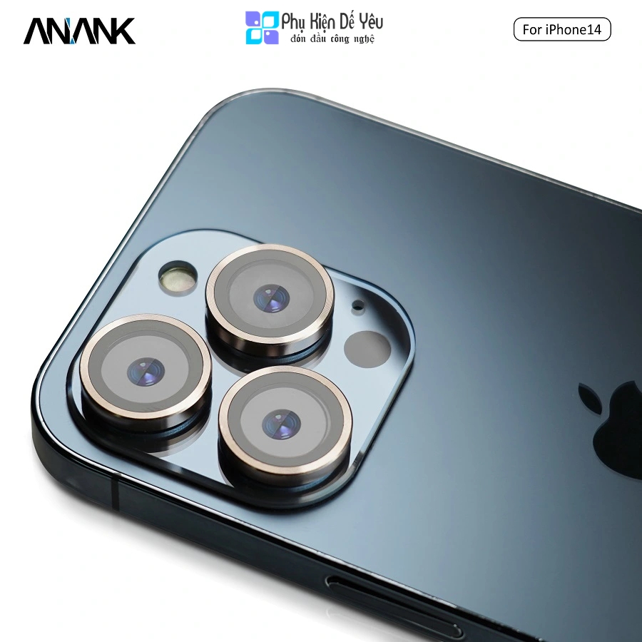 Miếng dán bảo vệ camera ANANK AR cho lPhone 14 Pro/ 14 Pro Max [Phân phối chính hãng]