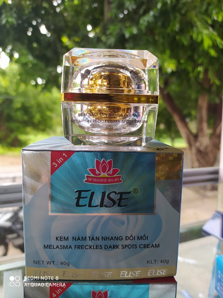 Kem Elise nám,  tàn nhang, đồi mồi 40g