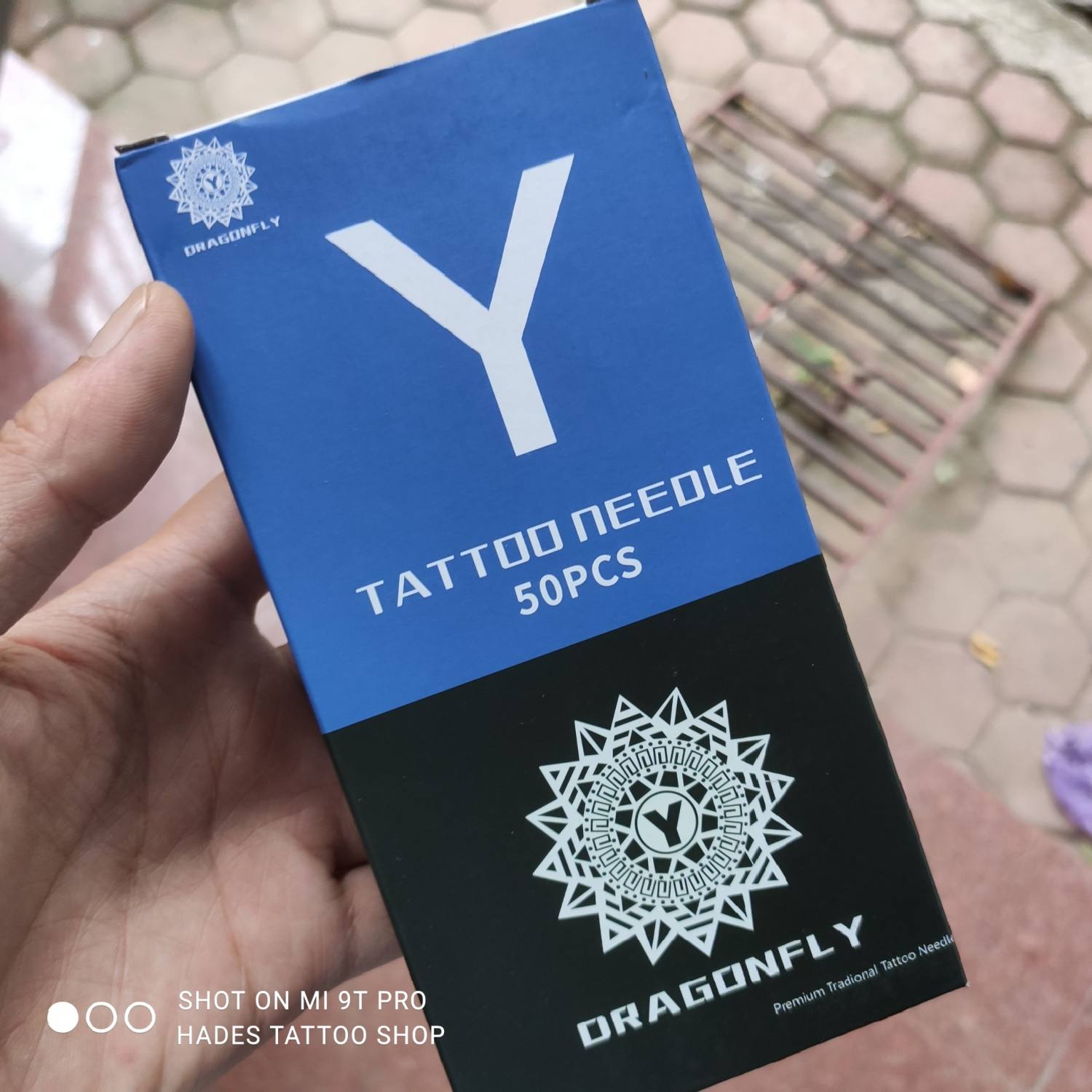 Bộ kim xăm + ngòi 7RL chạy khung Dragonfly
