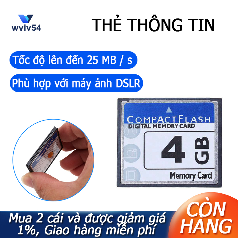Professional Compact Flash Memory Card