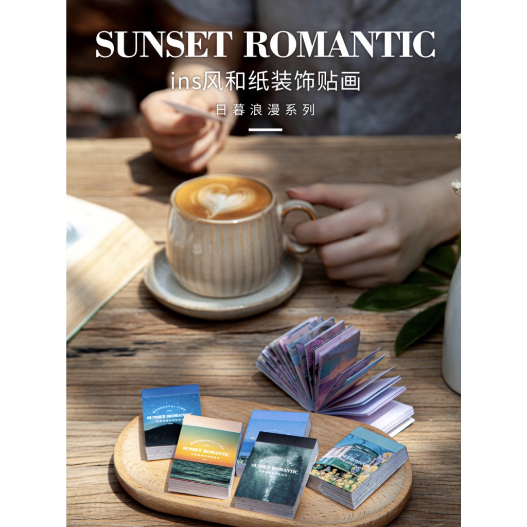 Cuốn 50 sticker ảnh trang trí sổ