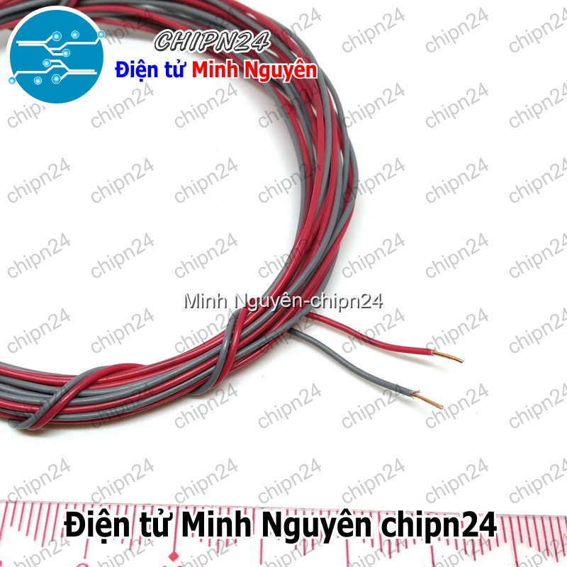 [2 cuộn] Dây điện cứng 0.4MM - Cuộn dây điện nhỏ Lõi Cứng 0.4MM - HH000201