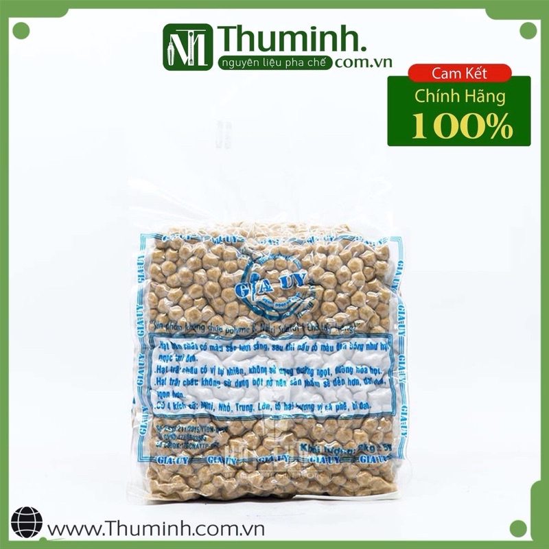 Trân Châu Gia Uy (2Kg) Cafe - Đường Đen - Caramel