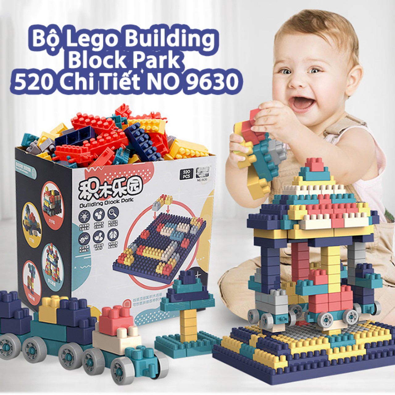 Bộ Lego Building Block Park