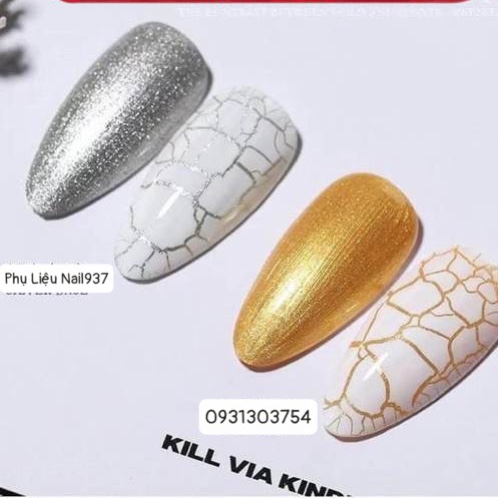 [Chính Hãng ]Sơn Gel Nứt Trắng ,Đen Vendeeni - Nail937