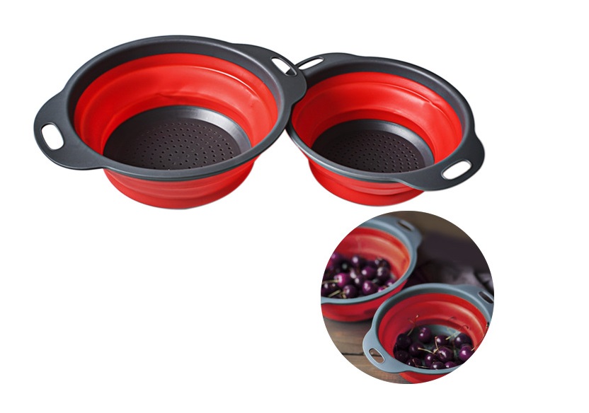 Combo 2 rổ xếp gọn hình tròn