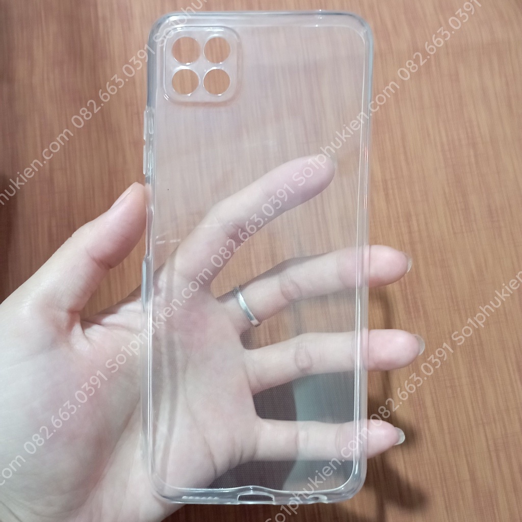 [HCM]Ốp lưng Samsung A12 / A22 dẻo trong suốt