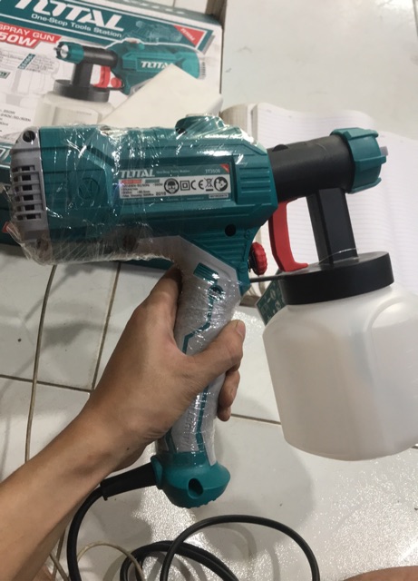 Súng phun sơn TOTAL 350w chính hãng 100%