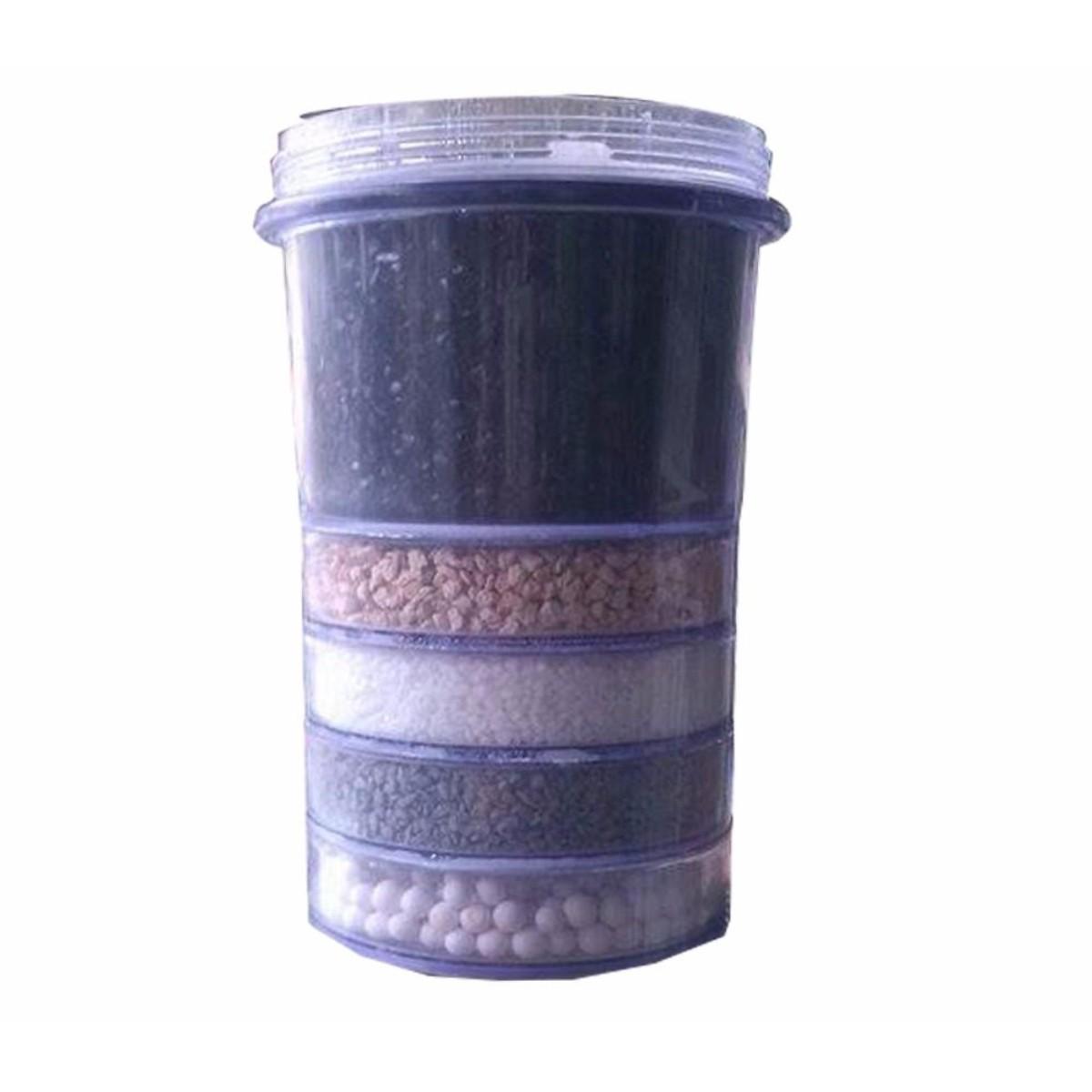 [HCM]Bộ linh kiện lọc nước 3 món (đá khóang lõi lọc 5 tầng nấm sứ tím)
