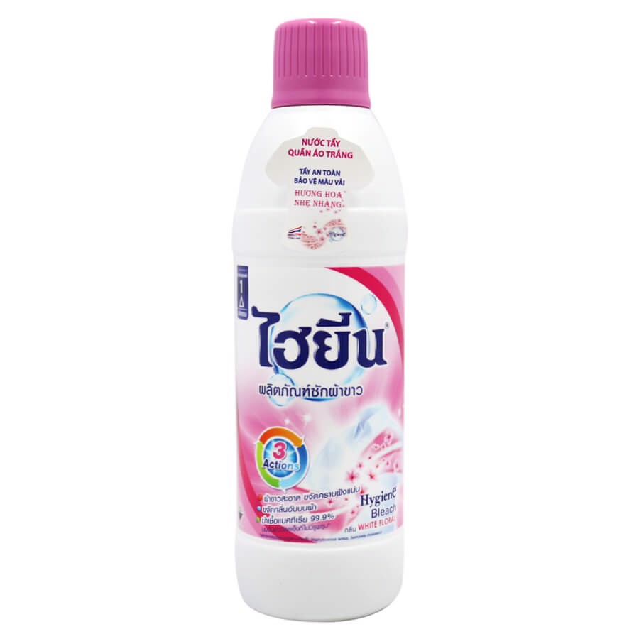 Tẩy quần áo trắng Hygiene 600ml thái lan
