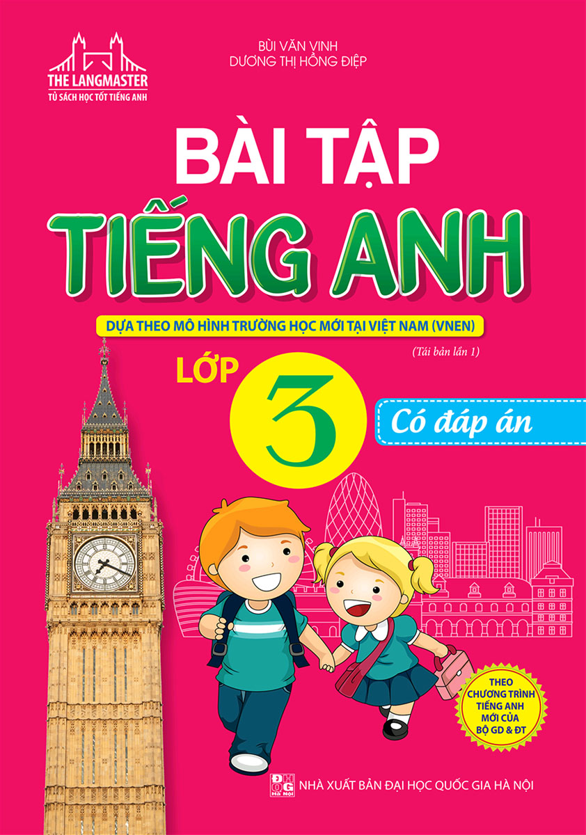 Bài tập tiếng Anh lớp 3 (sách màu)