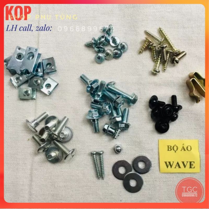 Bộ ốc dàn áo wave thái --
