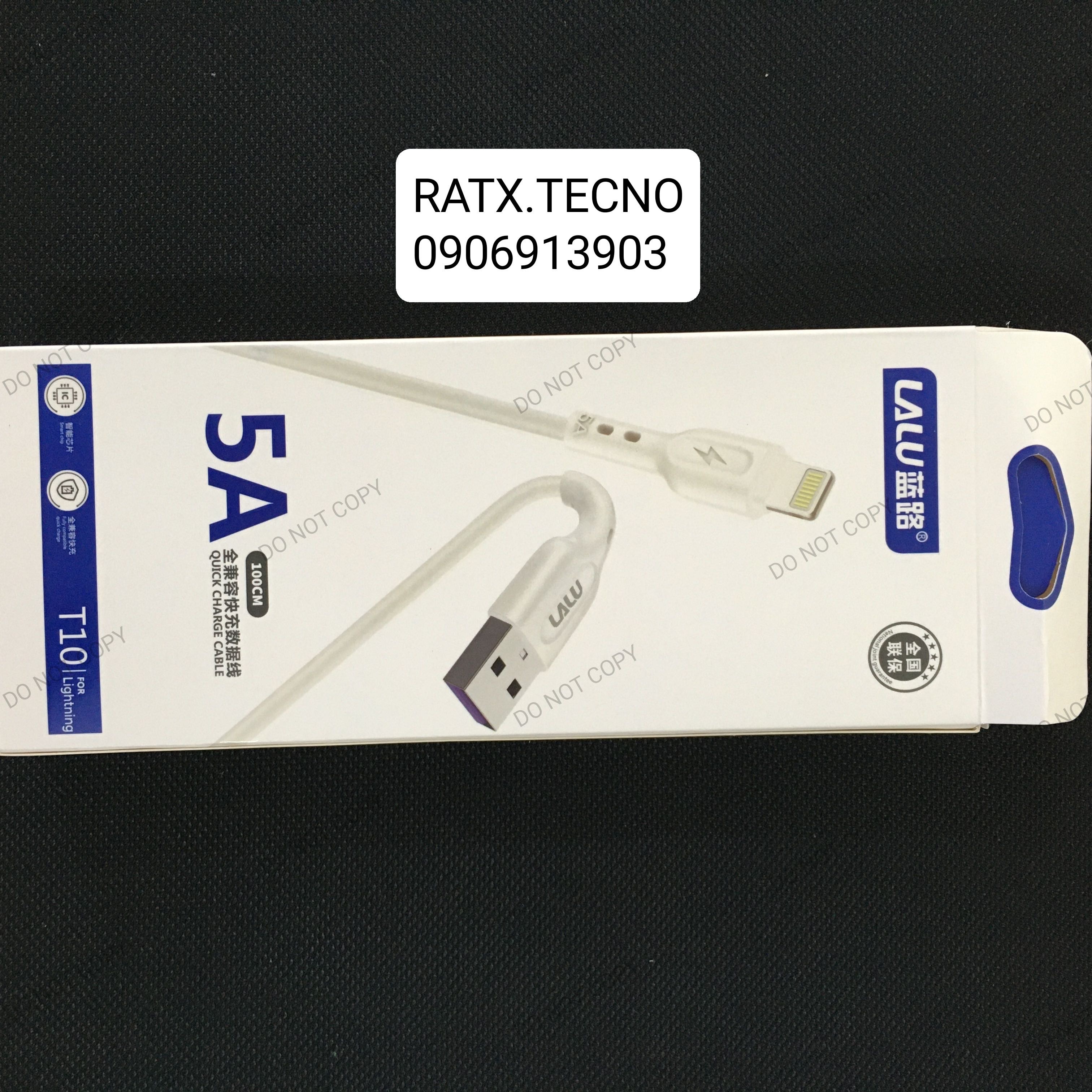 CÁP SẠC NHANH 5A – USB TO LIGHTNING VÀ TYPE C
