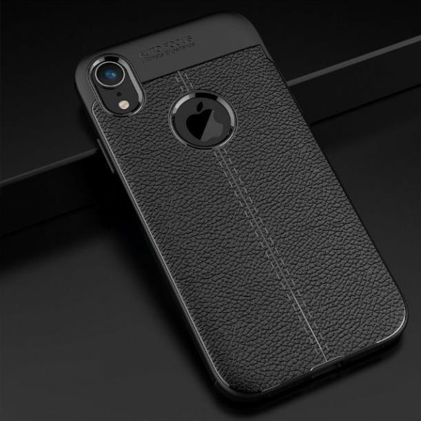 ỐP LƯNG VÂN DA CAO CẤP AUTO FOCUS CHO IPHONE XS MAX - 6.5 INCH