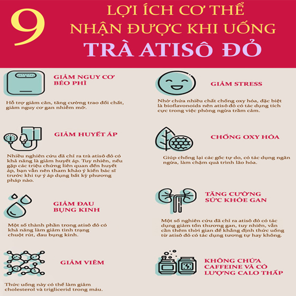 [HCM]Trà Hoa Atiso Đỏ Sấy Khô 100g