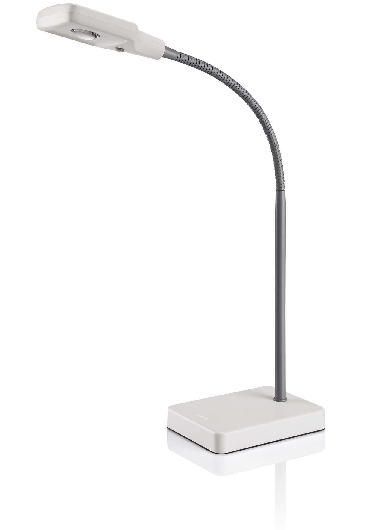 Đèn bàn Philips LED PACKET 71566 2.6W (Trắng)