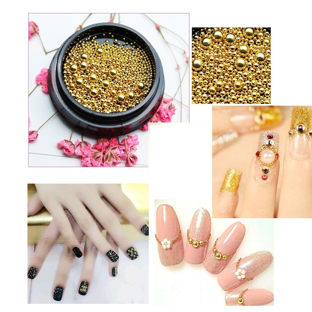 Hạt Bi Trang Trí Nail Hỗn Hợp