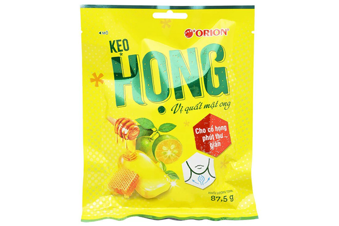 Kẹo Họng Vị Quất Mật ong Orion