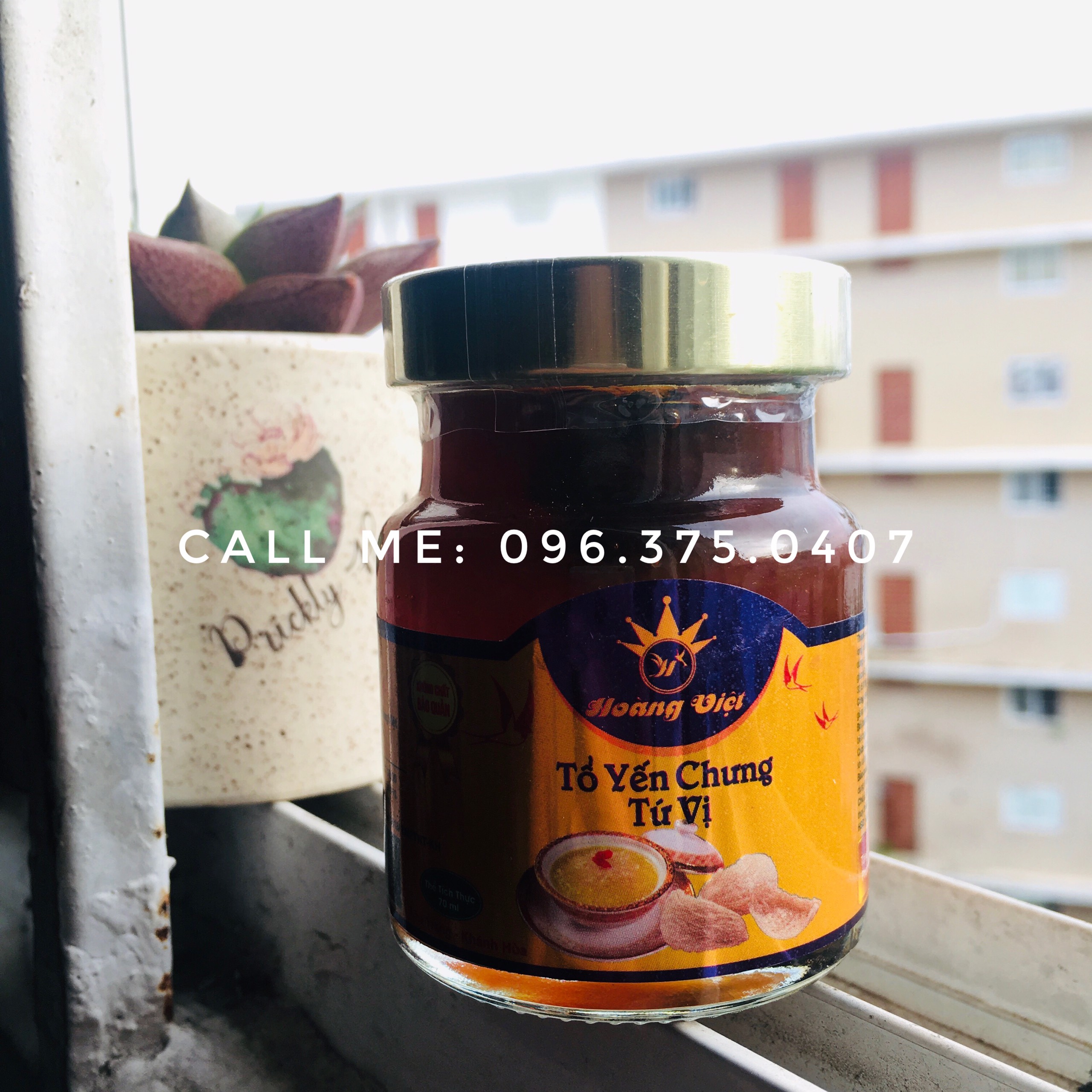 yến chưng tứ vị Nha Trang, Khánh Hòa - Hoàng Việt, cải thiện sức khỏe ăn uống ngon miệng, giúp hấp thụ thức ăn tốt, tăng cường sức đề kháng cho cơ thể, cải thiện thính giác hũ 70ml