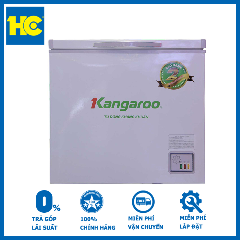 Tủ đông kháng khu?n Kangaroo KG265NC1 - Miễn phí vận chuyển & lắp đặt - Bảo hành chính hãng