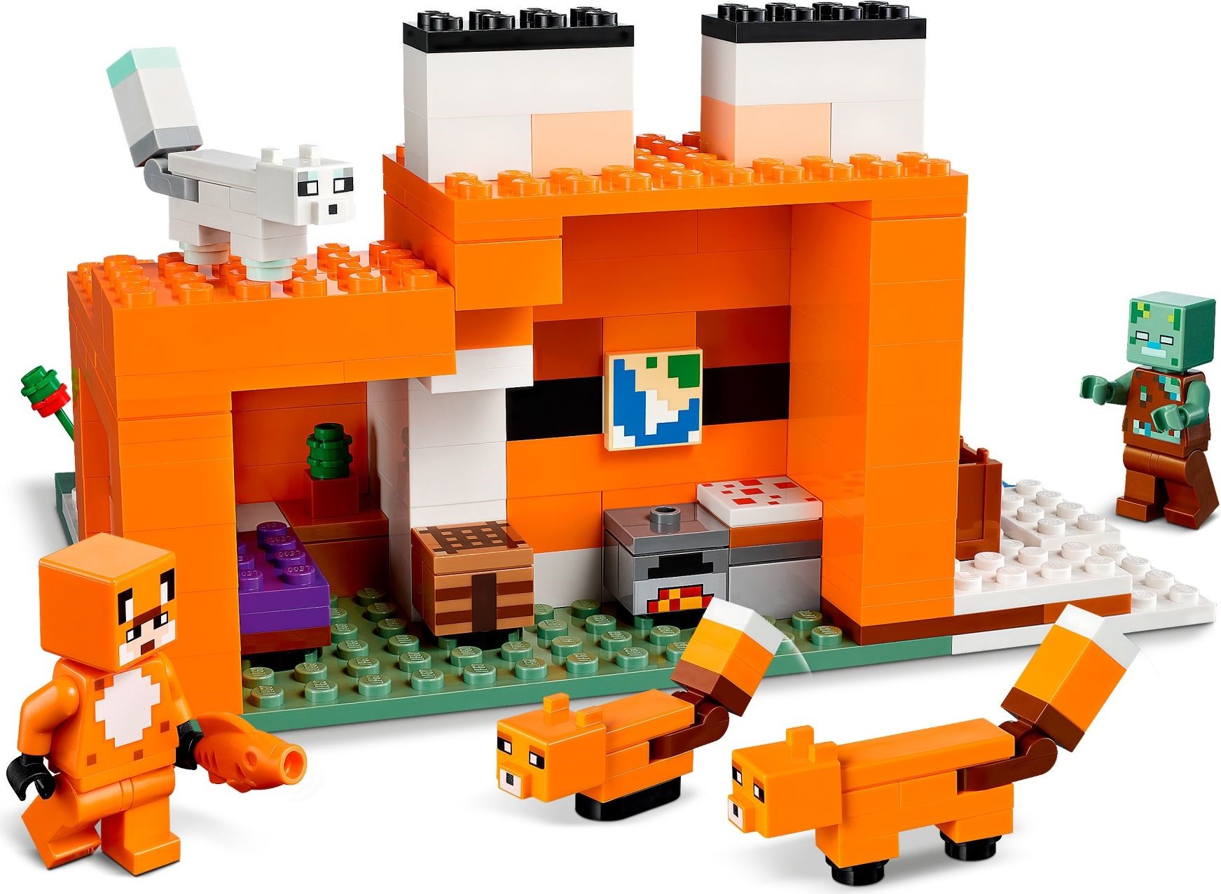 LEGO Minecraft 21178 Ngôi nhà Cáo